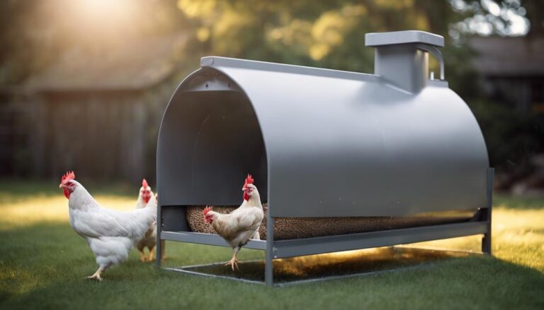 automatic gray f50 chicken feeder
