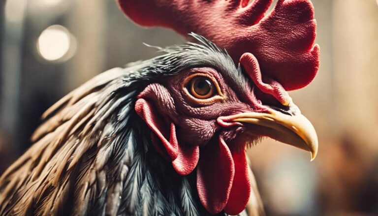 egg laying breed with unique appearance