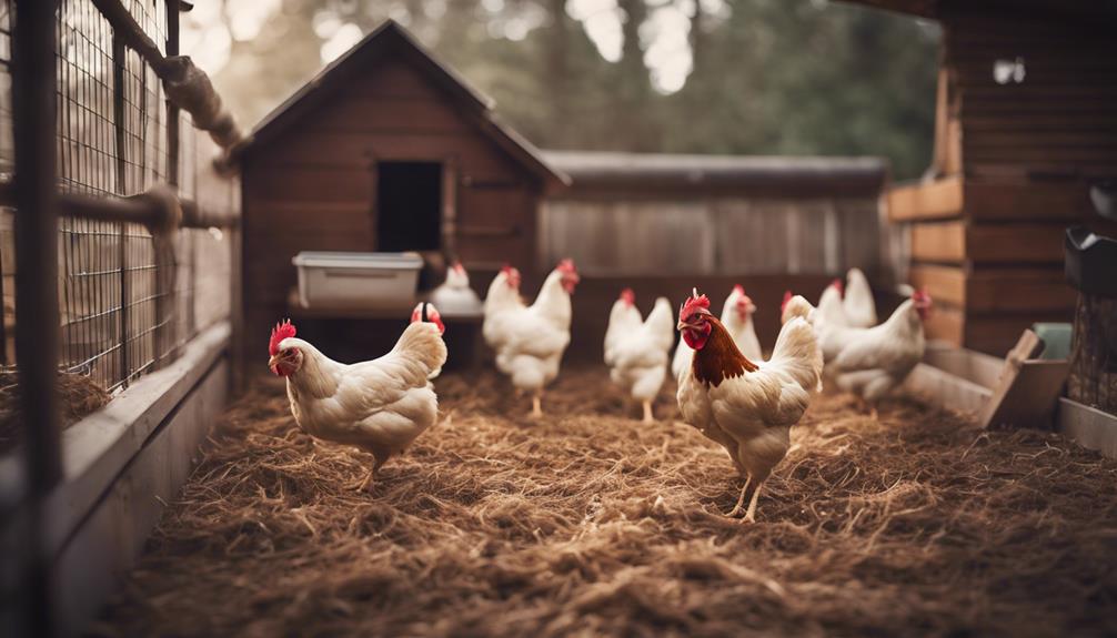 ideal bedding for chickens