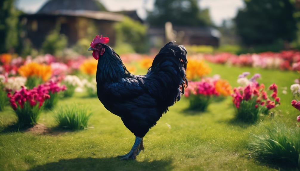 mysterious black feathered birds