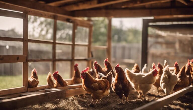optimizing chicken coop airflow