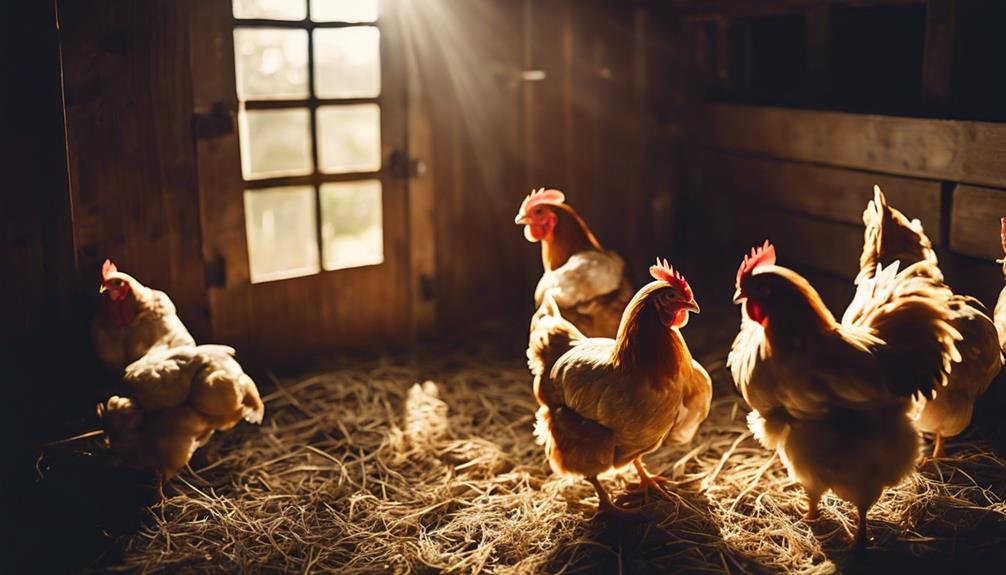 reluctant chickens stay put