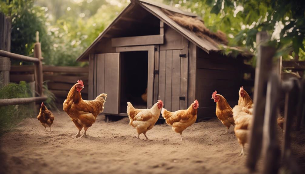 sand as chicken bedding