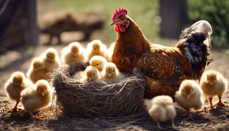 caring for newly hatched chicks