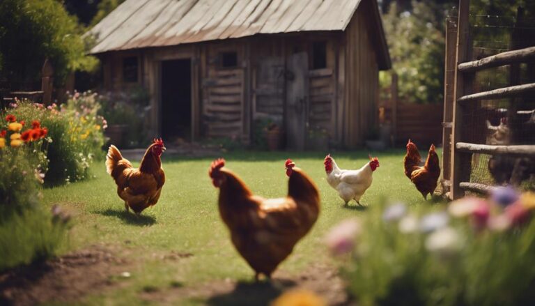 chickens dream backyard setup