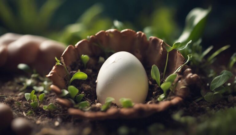 gardening with eggshells tips